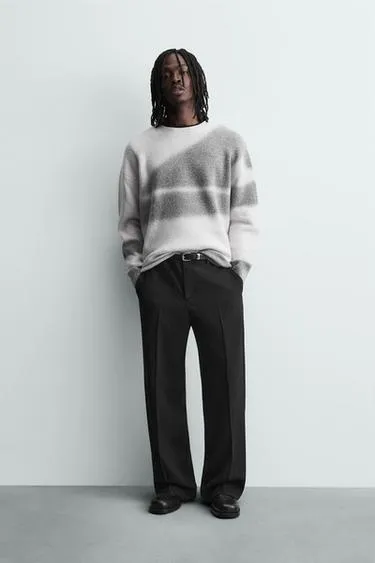 Джемпер с принтом «эффект спрея»- Заказать в России