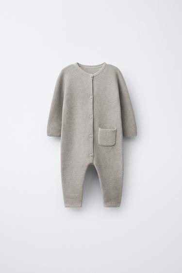 Zara Вязаный комбинезон LINKS купить с доставкой.