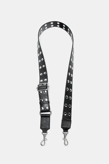 Ремень для сумки через плечо с заклепками