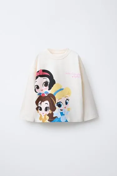 Лонгслив с принтом PRINCESS © DISNEY- Заказать в России