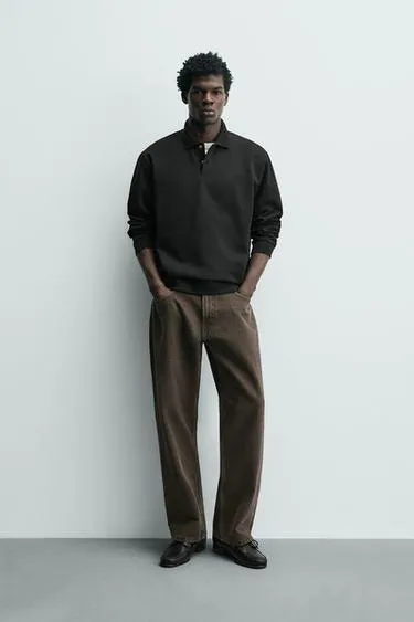 Поло REGULAR FIT с рельефным узором