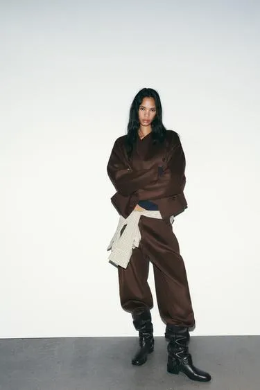 Мягкая куртка с запахом- Заказать в России