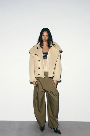 Двусторонняя куртка-дубленка