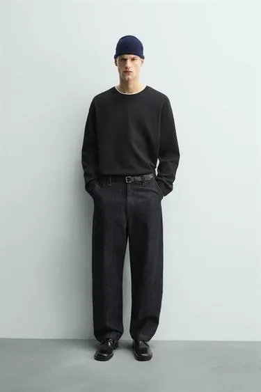 Футболка с контрастной двойной отделкой- Заказать в России