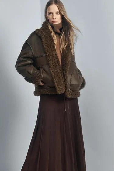 Длинная юбка в складку — ZW COLLECTION- Заказать в России