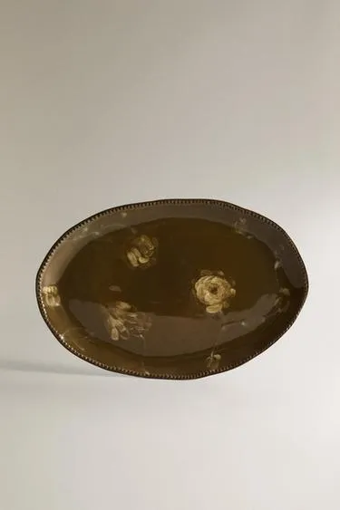 Большая осенняя ванная тарелка- Заказать в России