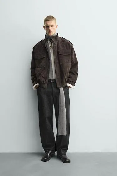 Замшевая куртка