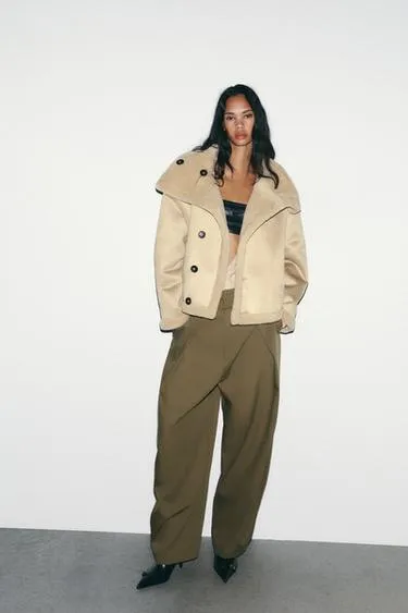 Брюки BALLOON с защипами