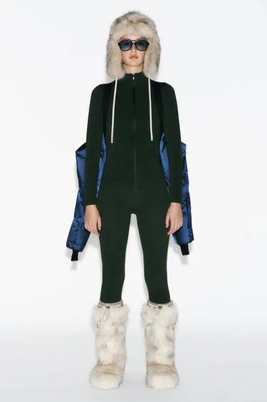 Бесшовная куртка из мериносовой шерсти — Ski Collection