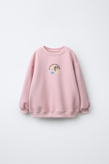 Zara Толстовка с принтом PRINCESS © DISNEY купить с доставкой.