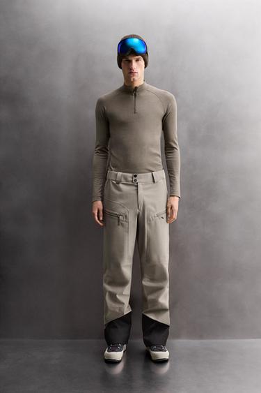 Zara Водонепроницаемые брюки-SHELL SKI RECCO®