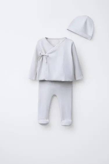 Комплект для новорожденного и мешочек