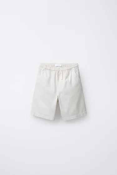 Шорты хлопковые с нашивкой