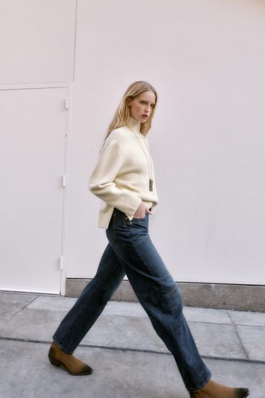 Zara Джинсы Z1975 BALLOON FIT со средней посадкой