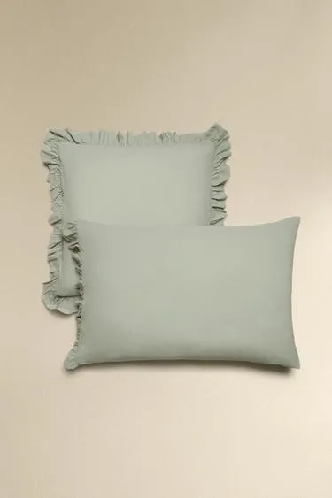 Наволочка с оборками