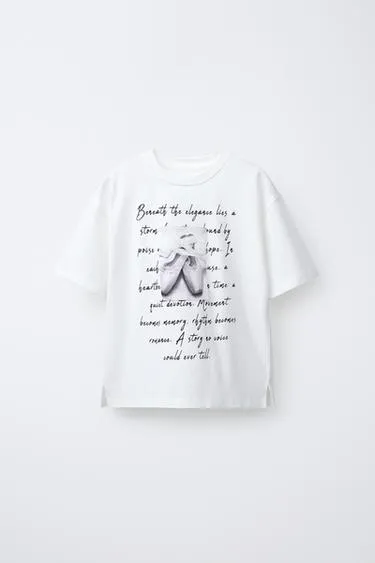 Футболка с фотопринтом «балет»