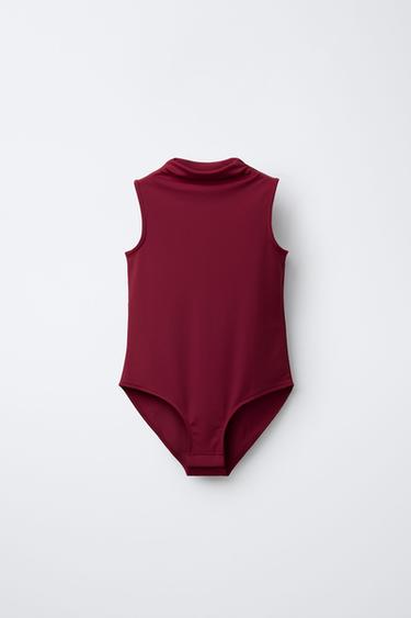 Zara Боди с воротником-стойкой купить с доставкой.