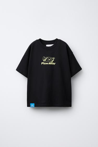 Zara Футболка с принтом SKATE купить с доставкой.