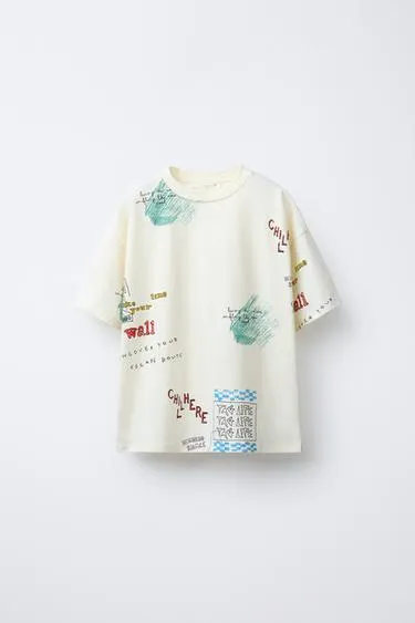 Футболка с принтом- Заказать в России