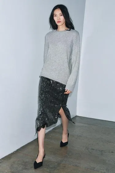 100% cashmere oversized jumper- Заказать в России
