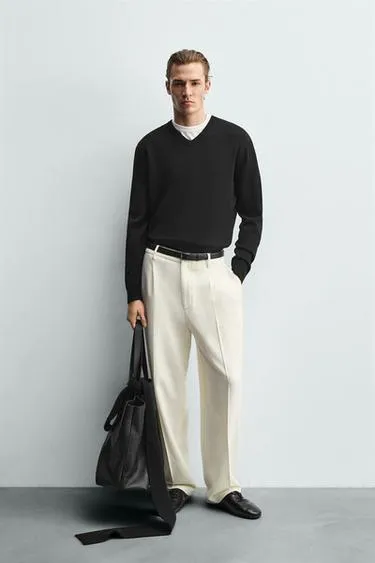 Свитер из 100% шерсти- Заказать в России