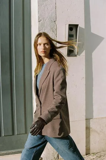 Перчатки из искусственной кожи с искусственным мехом