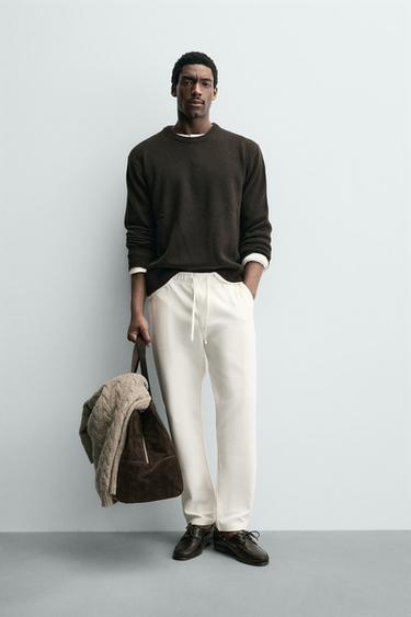 Zara Брюки-джоггеры комфортной посадки