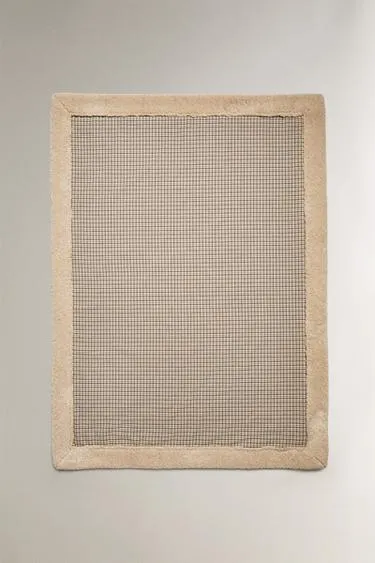 Плед для домашних животных в мелкую клетку- Заказать в России