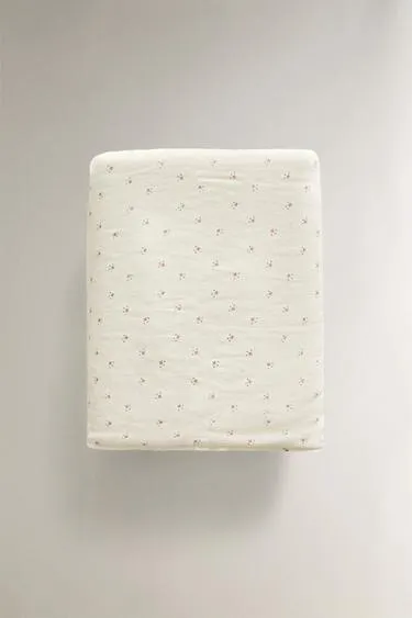 Полотенце для купания младенцев из муслина с цветочным узором- Заказать в России