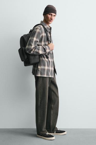 Zara Рюкзак с текстурой