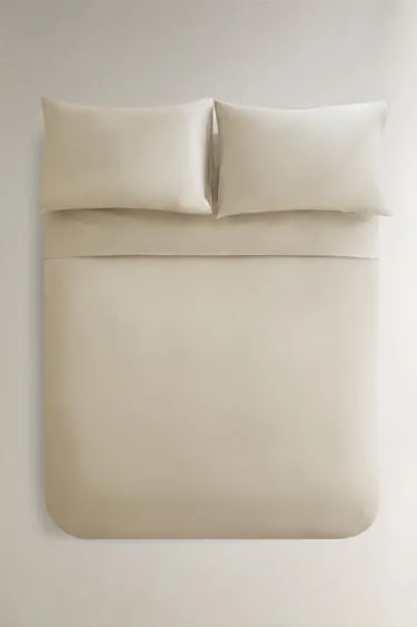 Сатиновое одеяло с запонками (1000 нитей)- Заказать в России