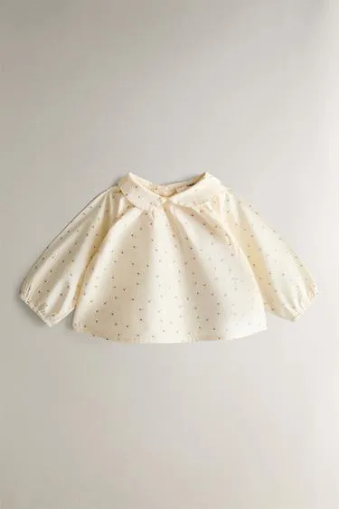 Рубашка для малышей с миниатюрным цветочным узором- Заказать в России