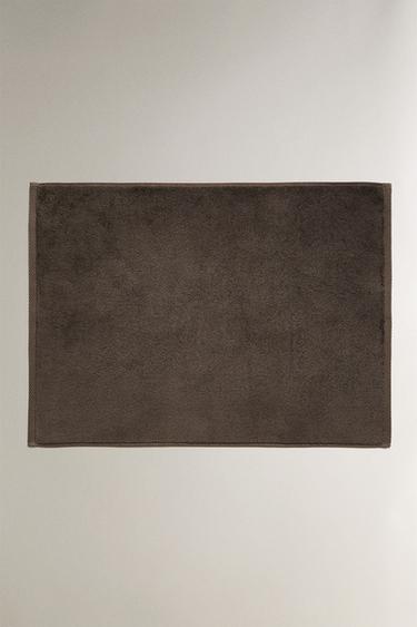 Zara Экстра мягкий велюровый коврик для ванны с антискользящим покрытием