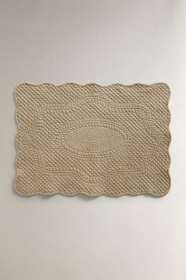 Zara Простыня для тарелок с лоскутным дизайном