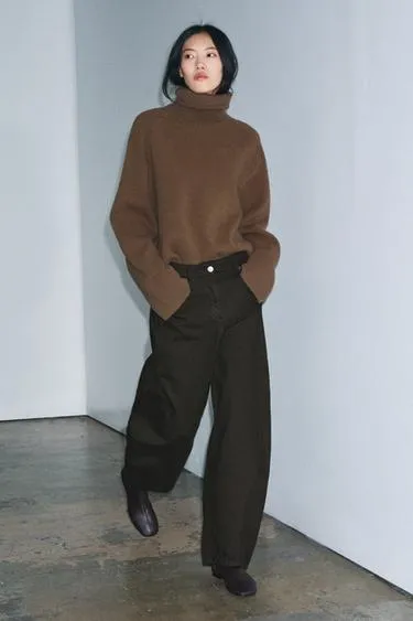 Джинсы ZW COLLECTION BALLOON со средней посадкой