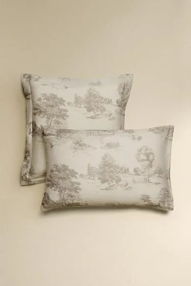 Наволочка из сатина туаль де жуи- Заказать в России