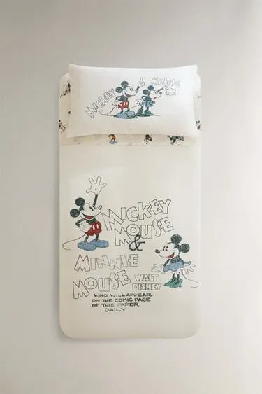 Детское постельное белье MICKEY & MINNIE ©DISNEY из хлопка 200TC- Заказать в России