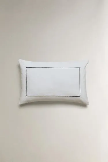 Чехол для подушки с обшивкой