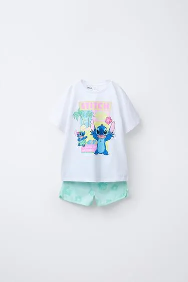 Пижама в полоску 6-14 лет / лило и ститч © дисней