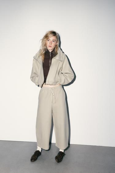 Zara Мягкая толстовка