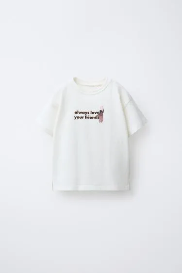 Футболка с рельефным принтом- Заказать в России