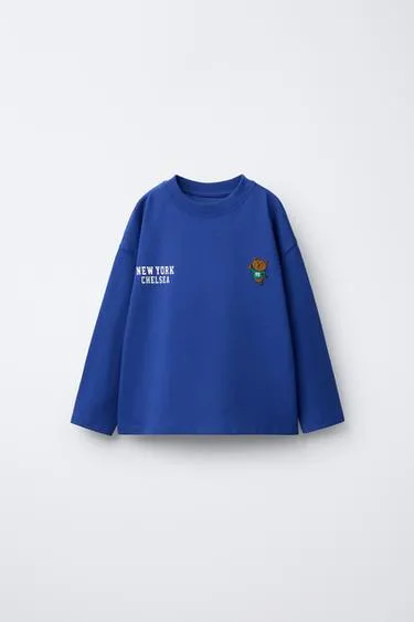 Футболка с вышивкой «лев»