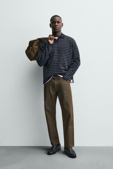 Zara Мягкое трикотажное поло