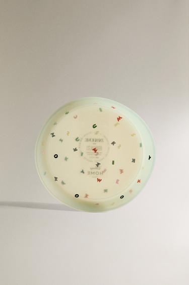 Zara Детская тарелка из силикона с микки и минни ©DISNEY