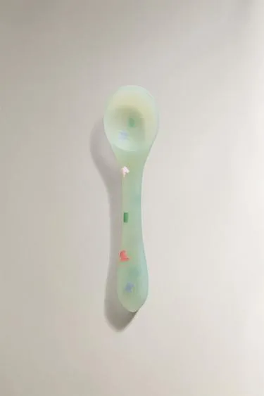 Детская силиконовая ложка с микки и минни ©DISNEY