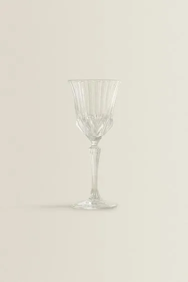 Винный стакан с гравировкой и кристаллическим эффектом- Заказать в России