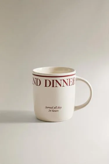 Фарфоровая кружка для завтрака- Заказать в России