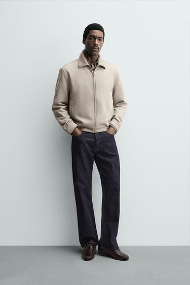 Zara Куртка из искусственной замши