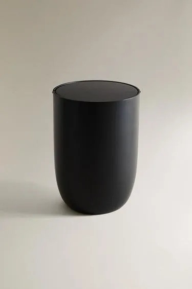 Черный смолистый мусорный бак для ванной- Заказать в России