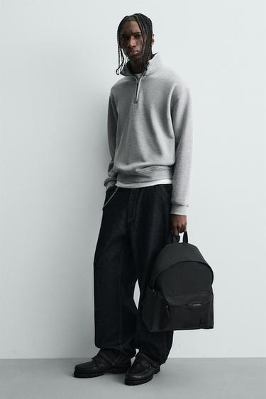 Zara Прорезиненный рюкзак